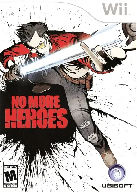 No More Heroes box cover front